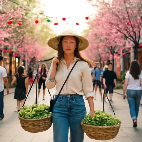 Ảnh bìa vuông bài hát Tiếng rao chiều hai bảy — nhạc Pop sôi động