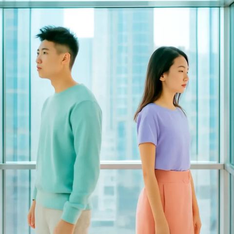 Ảnh bìa vuông bài hát Đừng Làm Như Không Quen — nhạc Pop buồn