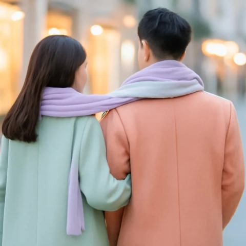 Ảnh bìa vuông bài hát Chung khăn gió bấc — nhạc Pop lãng mạn