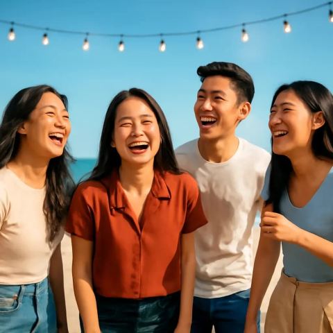Ảnh bìa vuông bài hát Tấm ảnh cả nhóm bị nhoè — nhạc Pop sôi động