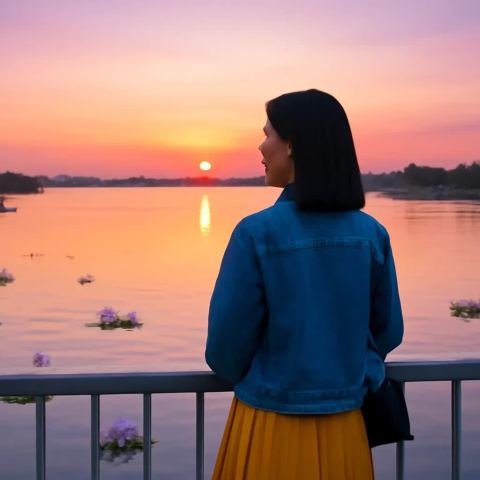 Ảnh bìa vuông bài hát Lục Bình Trôi Về Đâu — nhạc Bolero buồn