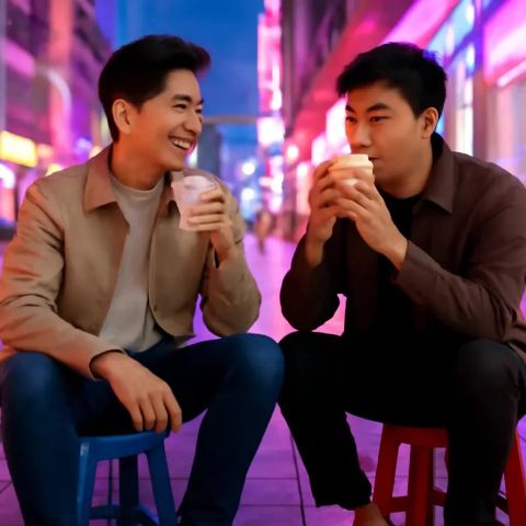 Ảnh bìa vuông bài hát Sữa đậu nành vỉa hè — nhạc Lofi nhẹ nhàng