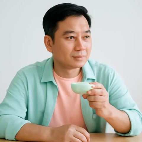 Ảnh bìa vuông bài hát Chén thứ hai nhạt hơn — nhạc Lofi nhẹ nhàng