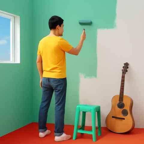 Ảnh bìa vuông bài hát Phòng Nhỏ Của Anh — nhạc Pop sôi động