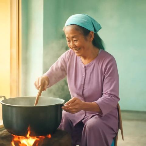 Ảnh bìa vuông bài hát Nồi cám heo của mẹ — nhạc Bolero nhẹ nhàng