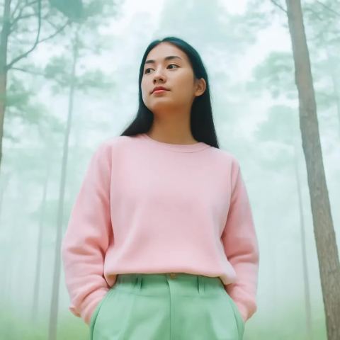 Ảnh bìa vuông bài hát Gió qua ngọn thông — nhạc Lofi nhẹ nhàng