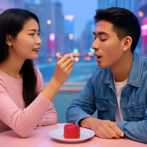 Ảnh bìa vuông bài hát Ngọt Như Em — nhạc Pop lãng mạn
