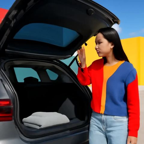 Ảnh bìa vuông bài hát Áo len trong cốp xe — nhạc Pop buồn