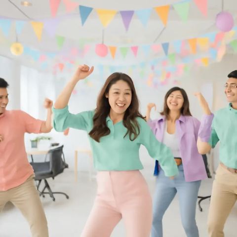 Ảnh bìa vuông bài hát Cứ Quẩy Hết Mình — nhạc EDM sôi động