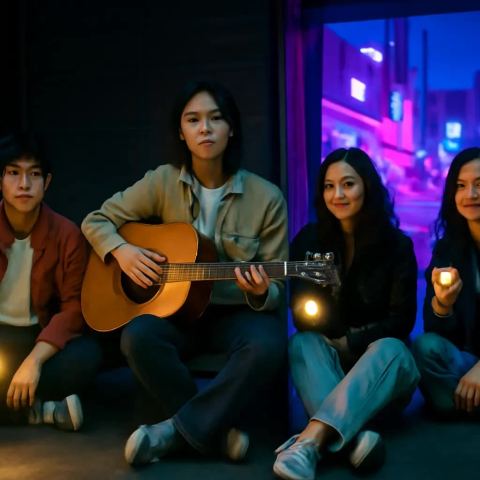 Ảnh bìa vuông bài hát Cầu chì nổ giữa bài — nhạc Rock sôi động