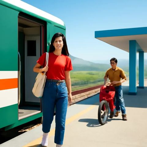 Ảnh bìa vuông bài hát Ga xép đêm hai chín — nhạc Bolero buồn