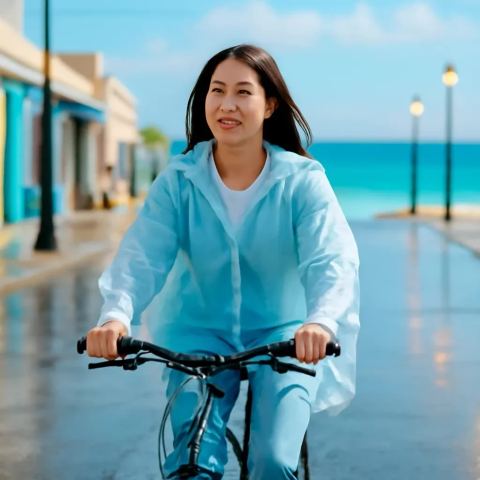 Ảnh bìa vuông bài hát Áo mưa đôi ngày cũ — nhạc Bolero buồn