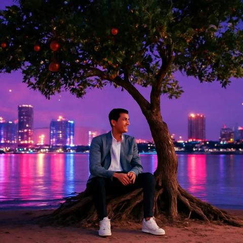 Ảnh bìa vuông bài hát Cây bần đầu vàm — nhạc Bolero buồn