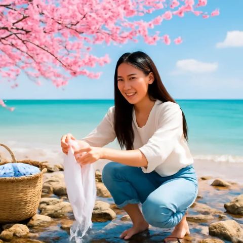 Ảnh bìa vuông bài hát Đào phai bên suối — nhạc Pop vui tươi