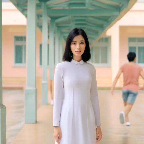 Ảnh bìa vuông bài hát Hiên trường lúc tan mưa — nhạc Ballad lãng mạn