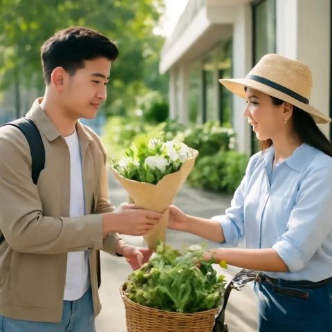 Ảnh bìa vuông bài hát Chưa Giàu Thì Thôi — nhạc Rap vui tươi