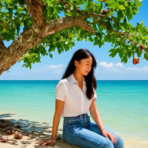 Ảnh bìa vuông bài hát Sung Rụng Bến Xưa — nhạc Bolero lãng mạn