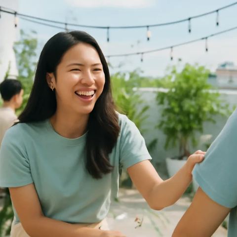 Ảnh bìa vuông bài hát Nói Thương Đi Mà — nhạc Pop vui tươi