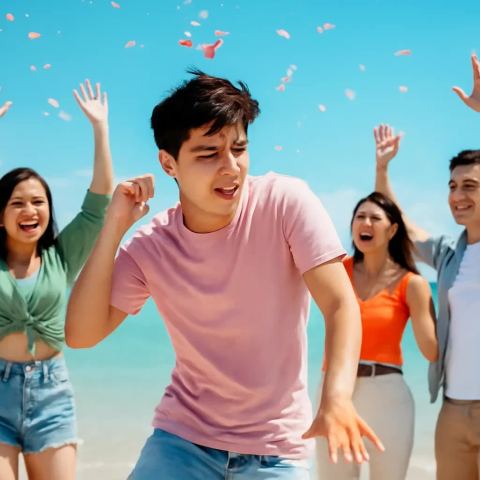 Ảnh bìa vuông bài hát Thằng bạn không biết nhảy — nhạc EDM sôi động