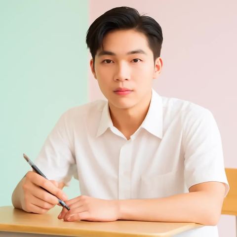 Ảnh bìa vuông bài hát Ngòi bút máy gãy đôi — nhạc Ballad lãng mạn