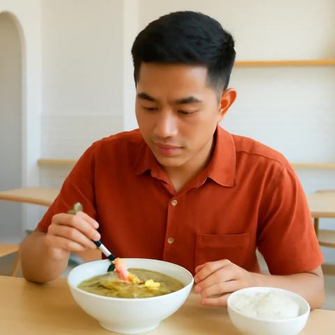 Ảnh bìa vuông bài hát Bát canh cua giữa trưa — nhạc Bolero nhẹ nhàng