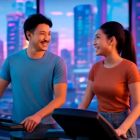 Ảnh bìa vuông bài hát Người quen giờ tập — nhạc EDM sôi động