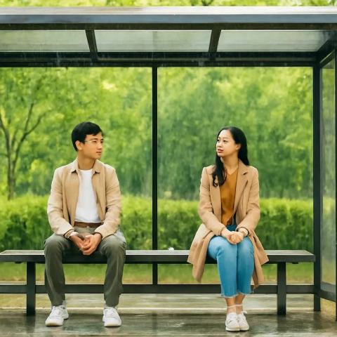 Ảnh bìa vuông bài hát Đợi Mưa Tạnh Đã — nhạc Ballad lãng mạn