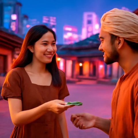 Ảnh bìa vuông bài hát Têm trầu đón khách hội — nhạc Pop vui tươi