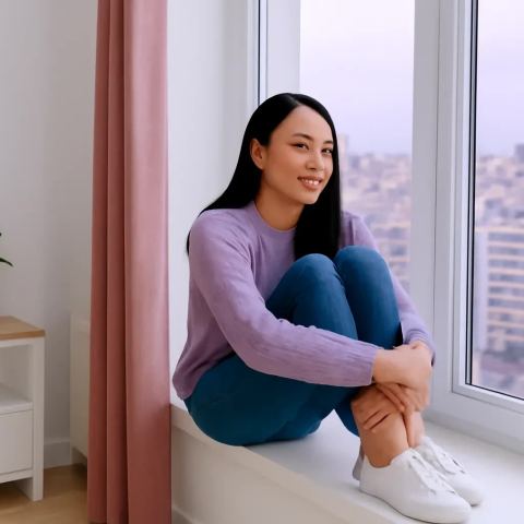 Ảnh bìa vuông bài hát Nhắn Em Đi Mà — nhạc Pop lãng mạn