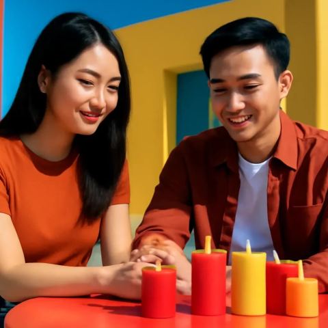 Ảnh bìa vuông bài hát Ngọn nến thứ năm — nhạc Ballad lãng mạn
