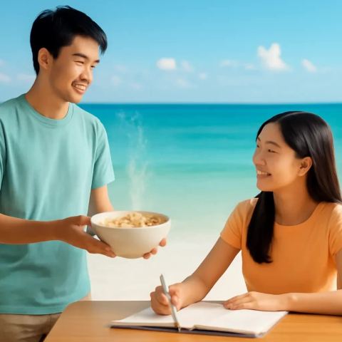 Ảnh bìa vuông bài hát Tô mì lúc nửa đêm — nhạc Rap nhẹ nhàng