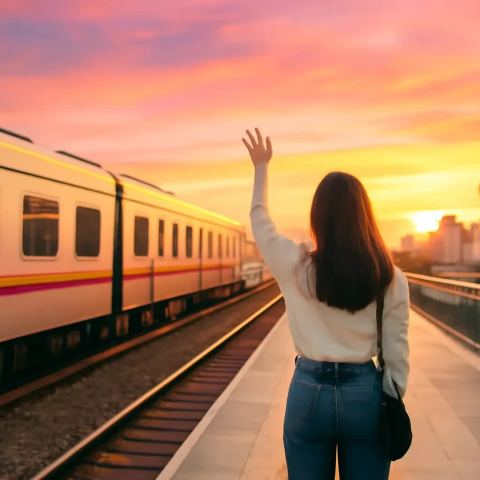 Ảnh bìa vuông bài hát Em Không Khóc Đâu — nhạc Ballad buồn