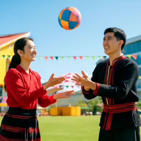Ảnh bìa vuông bài hát Ném còn hẹn ước — nhạc Pop vui tươi