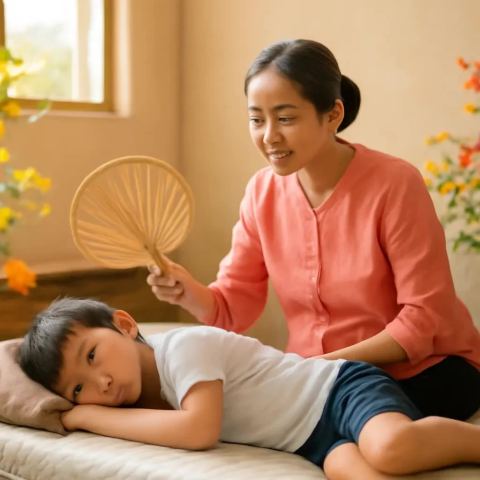 Ảnh bìa vuông bài hát Gió Lào qua ngõ — nhạc Pop nhẹ nhàng