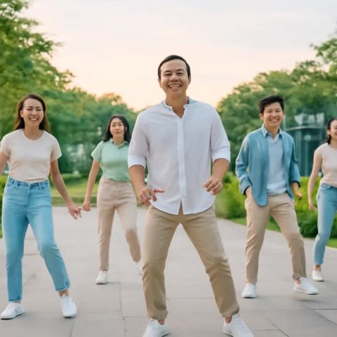 Ảnh bìa vuông bài hát Xoay Một Vòng Nào — nhạc EDM sôi động