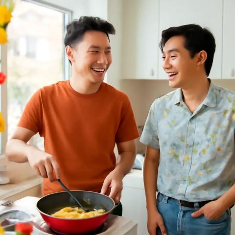 Ảnh bìa vuông bài hát Bạn Cùng Phòng Ơi — nhạc Acoustic vui tươi